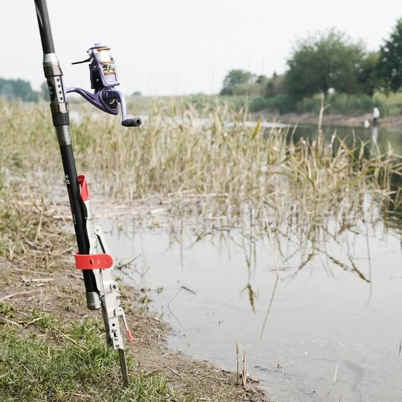 Automatic Spring Fishing Rod Holder