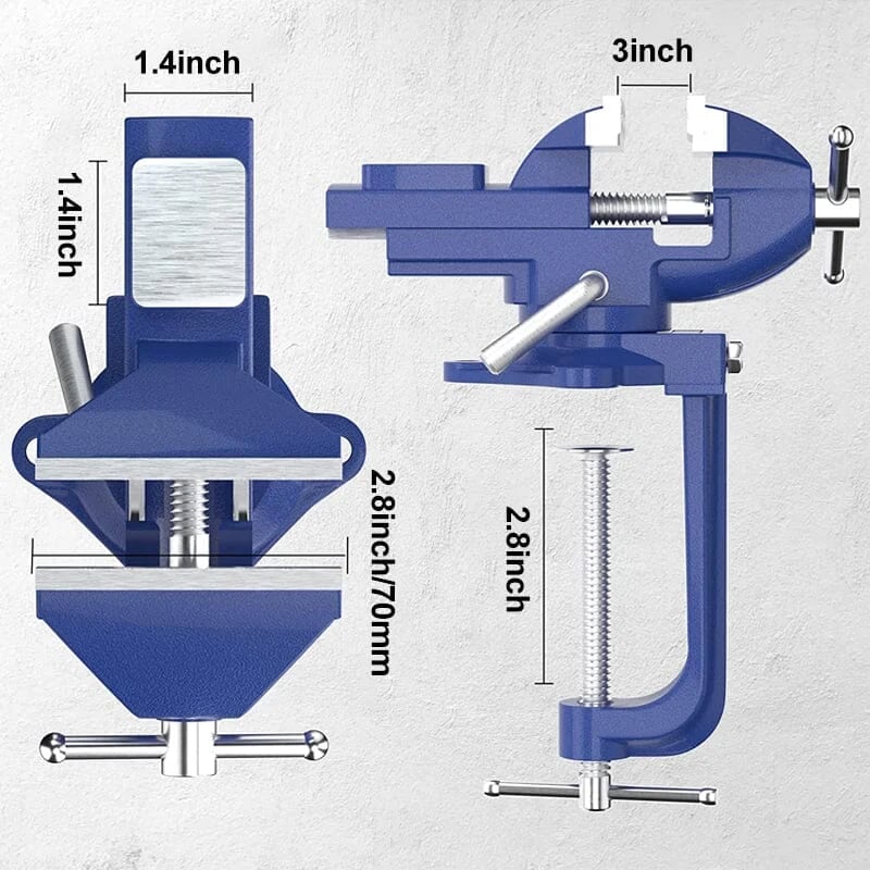 SAKER® 2-in-1 Bench Vise