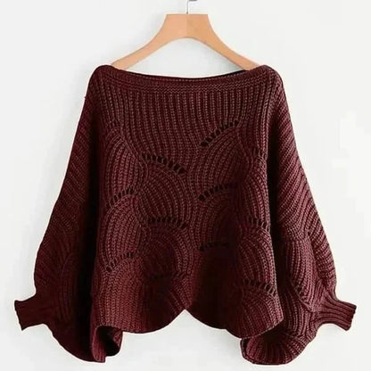 🎅Early Christmas Sales 47% OFF - Bat Sleeve Knitting Shawl