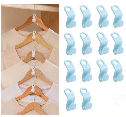 🔥🔥Space-Saving Clothes Hanger Connector Hooks