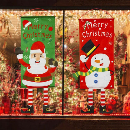 🎁 Merry Christmas Window Sign Banners