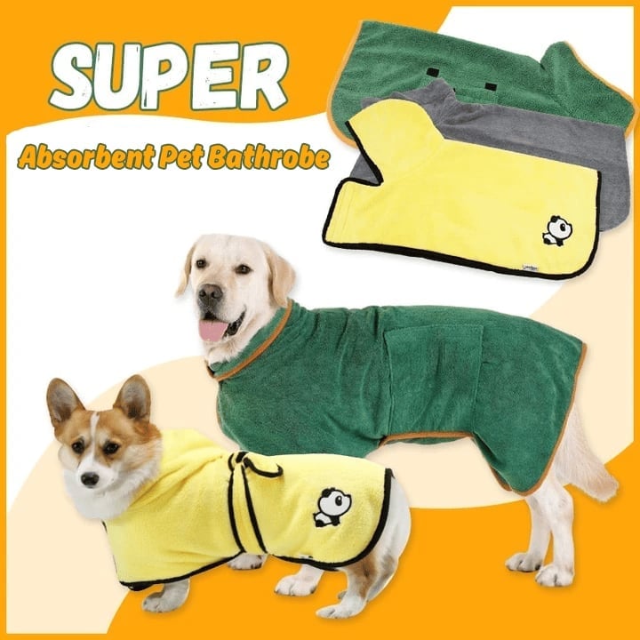 🔥Black Friday Hot Sale 48% OFF🔥Super absorbent pet bathrobe