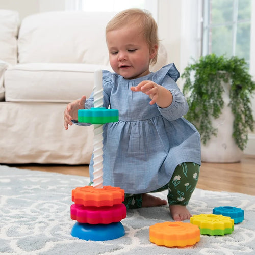 Toy Rainbow Stacking Circle - Today 48%Off👍