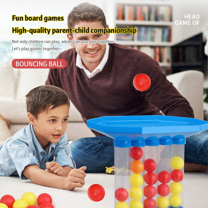 🏆Flash Sale⚡ 50K+ SOLD! Almost Gone-💥Bounce & Shoot 4-Ball Launcher Toy – 3D Tabletop Game for Multiplayer Fun, Interactive Jumping Ball Challenge