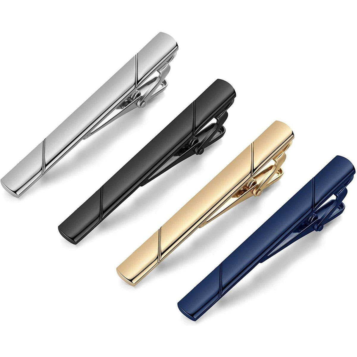 🔥Men's Copper Tie Clip Simple Necktie Bar Clasp Clamp Pin
