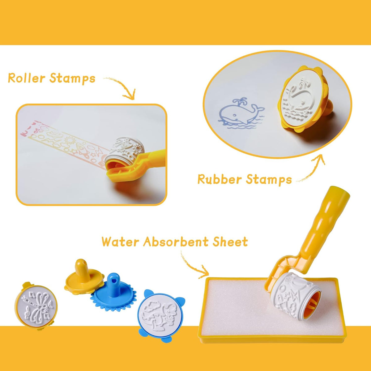 🎁Water Doodle Mat ,Aqua Painting Drawing Mat Mess Free Learning Toy Mat