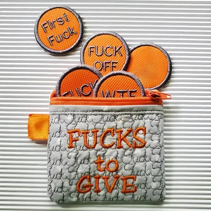 Big Bag of F*cks to Give Zipper Pouch