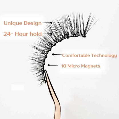 🔥Buy 2 Get49% OFF,Buy 3 Get 15% OFF💥Premium Magnetic Eyelashes | Easy, Quick, Safe!
