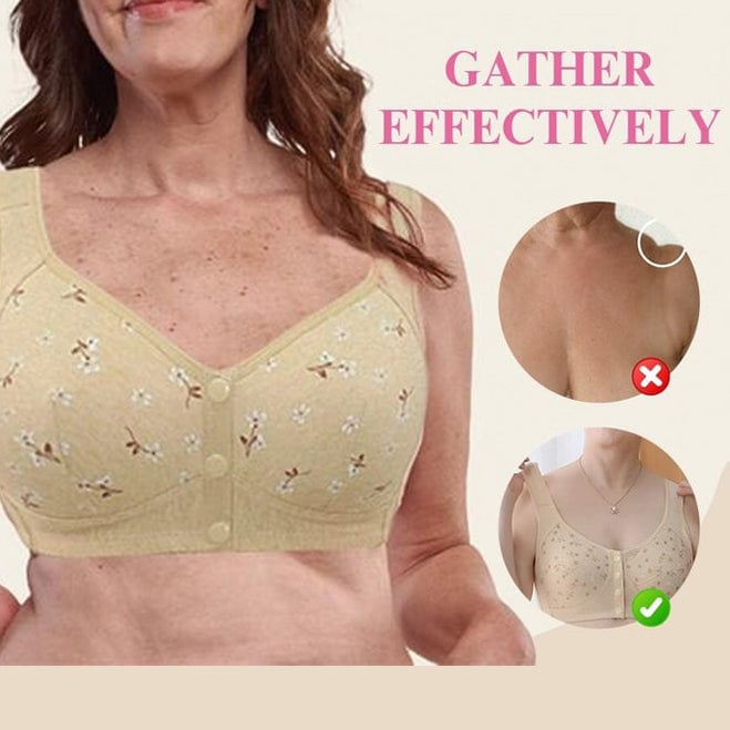 Buy 2 Get 1 Free🔥Comfortable Front Button Bra
