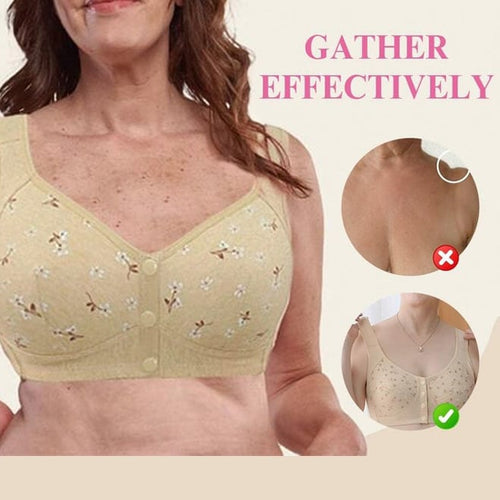 Buy 2 Get 1 Free🔥Comfortable Front Button Bra