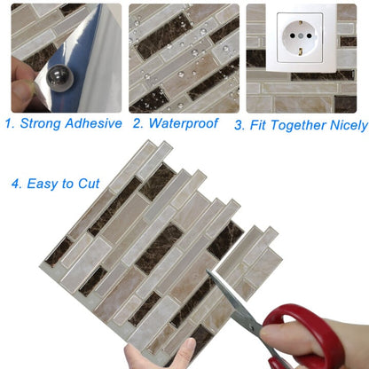 🔥 CREATIVE HOME BEAUTIFICATION 3D TILE STICKERS
