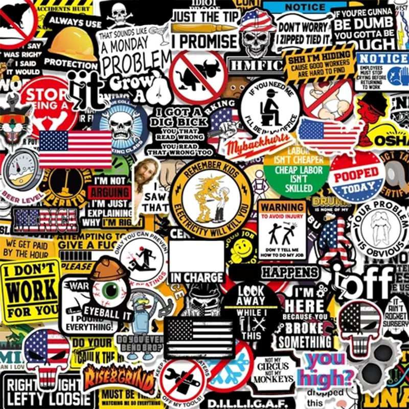 🔥150 individuality stickers