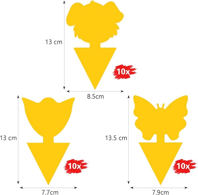 🏆Flash Sale⚡ 50K+ sold! Sold out soon!-💥Yellow Insect Traps – Pest Control for Plants Without Chemicals