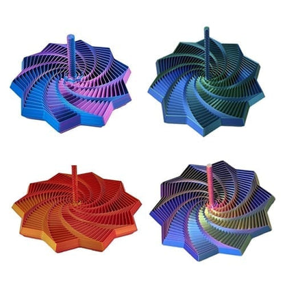 3D Printed Handheld Star Sensory Fidget Toy