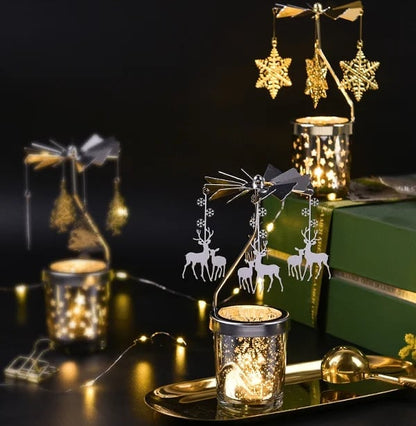 Christmas Rotary Scented Candle Holder
