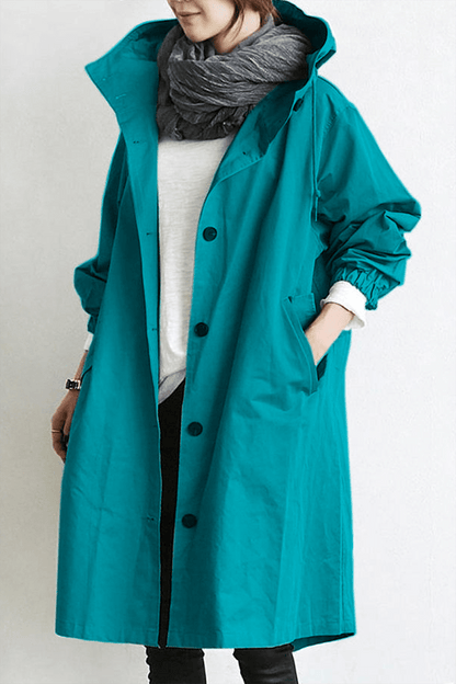 🔥Oversized Hooded Windbreaker