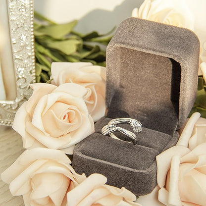 New-Couple Hug Ring Womens Day Gift Friends Mother Sister Girlfriend Gift