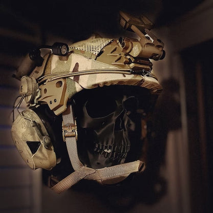 💀 3D Skull Helmet Display Package🔥