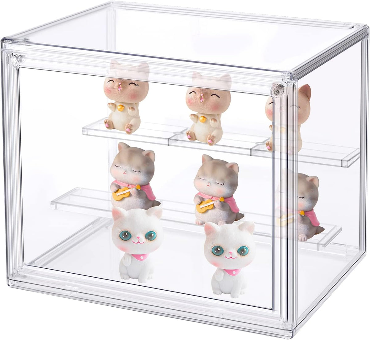 🏆Hot Sale⚡Handmade Figure Display Case - Dust-Proof & Clear View