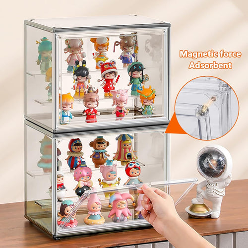 🏆Hot Sale⚡Handmade Figure Display Case - Dust-Proof & Clear View