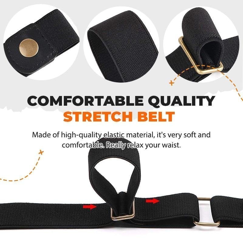 (💥Father's Day Promotion - 49% OFF)- Buckle-free Invisible Elastic Waist Belts