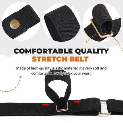 (💥Father's Day Promotion - 49% OFF)- Buckle-free Invisible Elastic Waist Belts