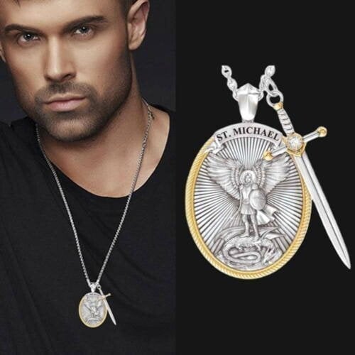 St. Michael Archangel Pendant (Necklace)