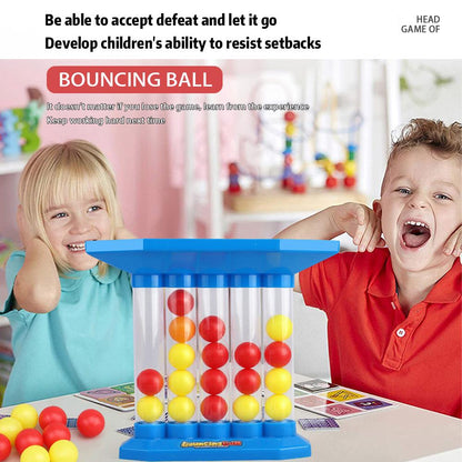 🏆Flash Sale⚡ 50K+ SOLD! Almost Gone-💥Bounce & Shoot 4-Ball Launcher Toy – 3D Tabletop Game for Multiplayer Fun, Interactive Jumping Ball Challenge