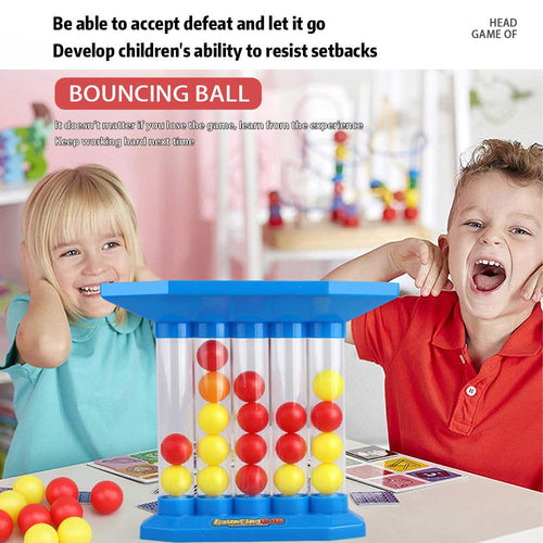 🏆Flash Sale⚡ 50K+ SOLD! Almost Gone-💥Bounce & Shoot 4-Ball Launcher Toy – 3D Tabletop Game for Multiplayer Fun, Interactive Jumping Ball Challenge