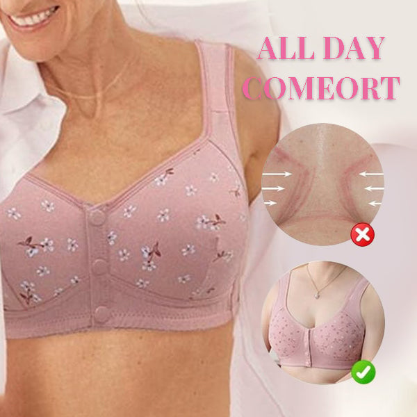 Buy 2 Get 1 Free🔥Comfortable Front Button Bra
