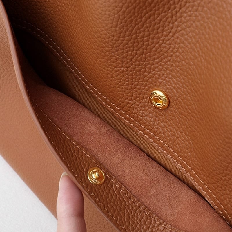 ⏰Last Day Promotion 48% OFF⏰Solid color simple PU leather shoulder bag