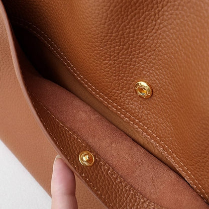 ⏰Last Day Promotion 48% OFF⏰Solid color simple PU leather shoulder bag