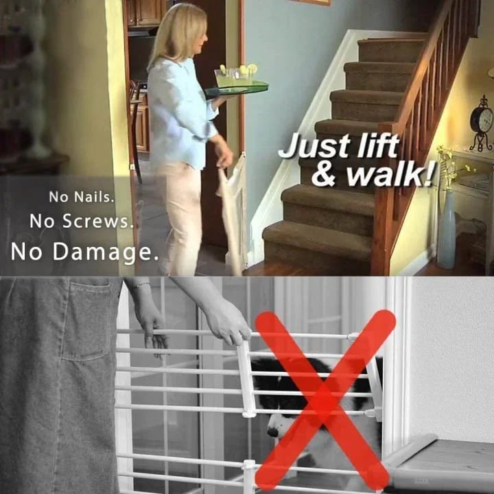 🔥Portable Kids & Pets Safety Door Guard🎉