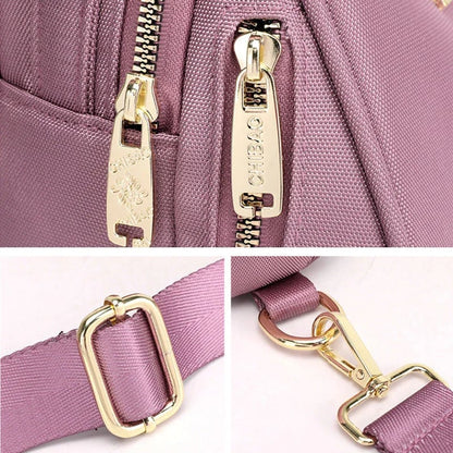 Fashion Nylon Backpack Lightweight Handbag Satchel