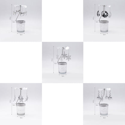 Christmas Rotary Scented Candle Holder
