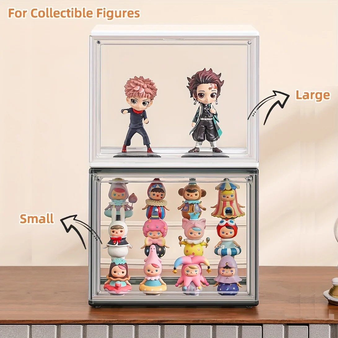 🏆Hot Sale⚡Handmade Figure Display Case - Dust-Proof & Clear View