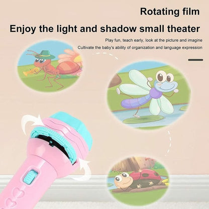 (🎅SALE-49% OFF)  Slide Projector Torch Projection Light