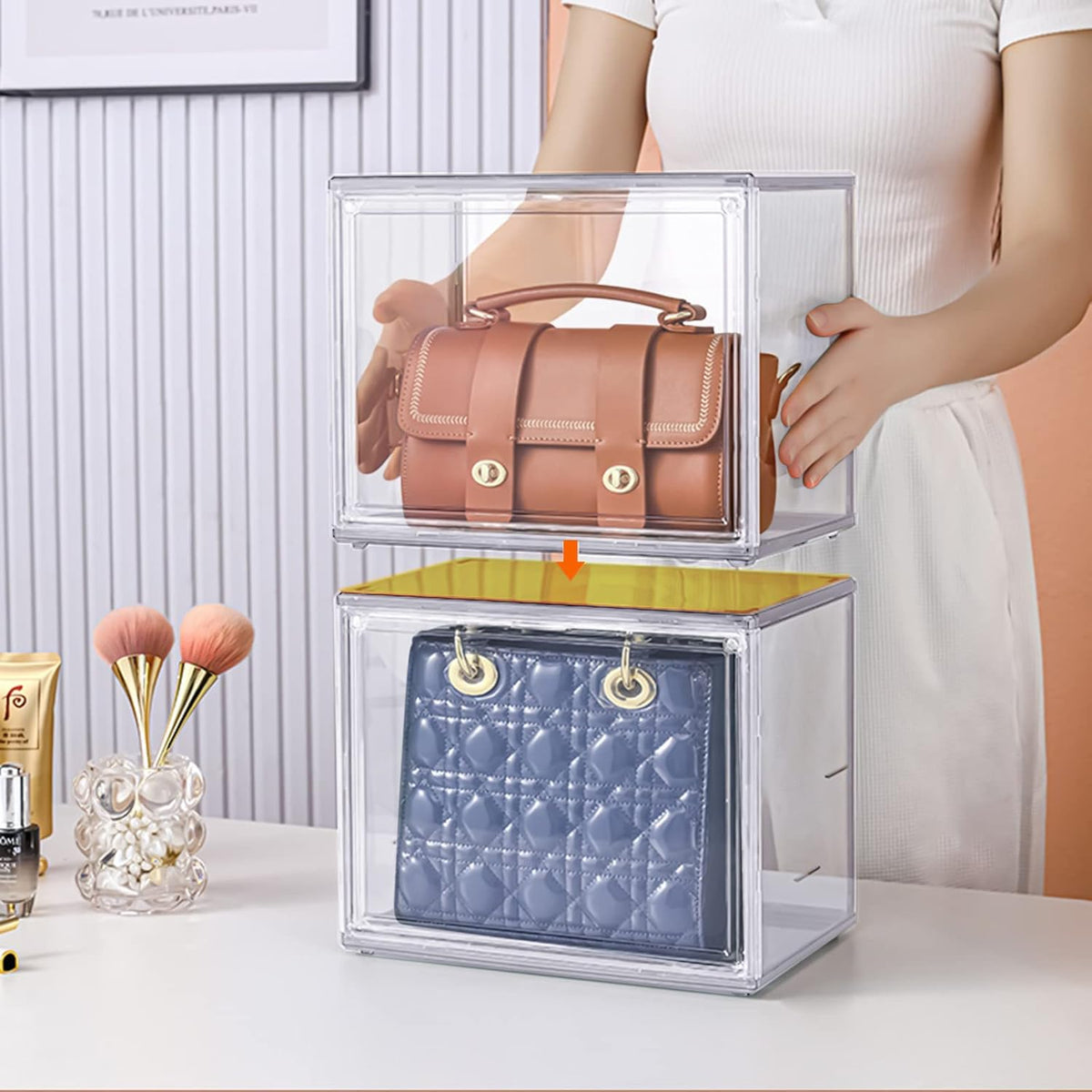 🏆Hot Sale⚡Handmade Figure Display Case - Dust-Proof & Clear View