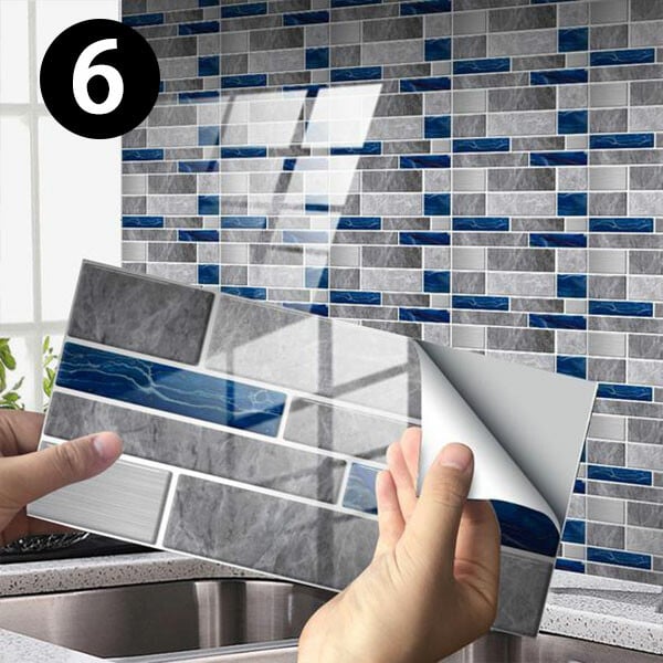 🔥 CREATIVE HOME BEAUTIFICATION 3D TILE STICKERS