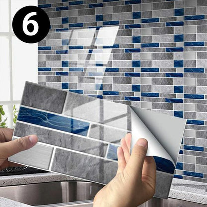 🔥 CREATIVE HOME BEAUTIFICATION 3D TILE STICKERS