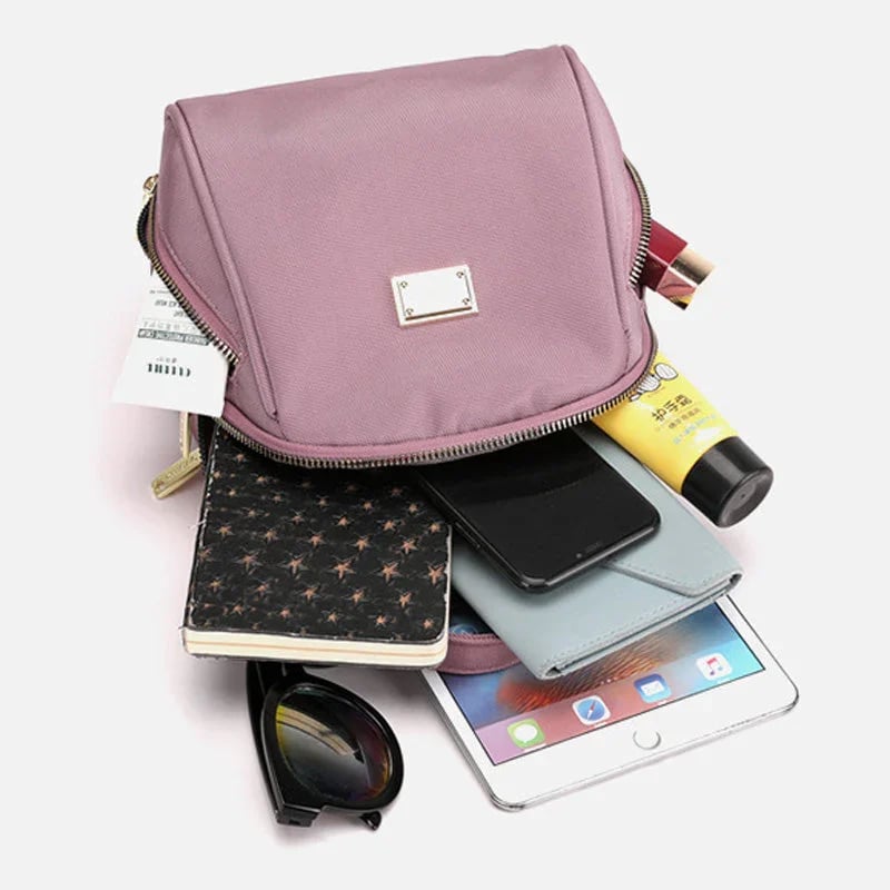 Fashion Nylon Backpack Lightweight Handbag Satchel