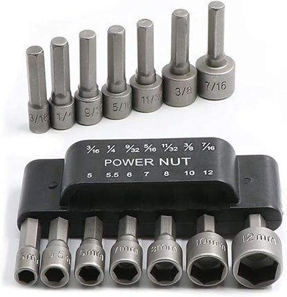 💥Promotion 49% OFF🔧Power Nut Driver 14 Pcs Set