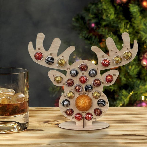 🎁Wooden Christmas Party Chocolate Frame🍫