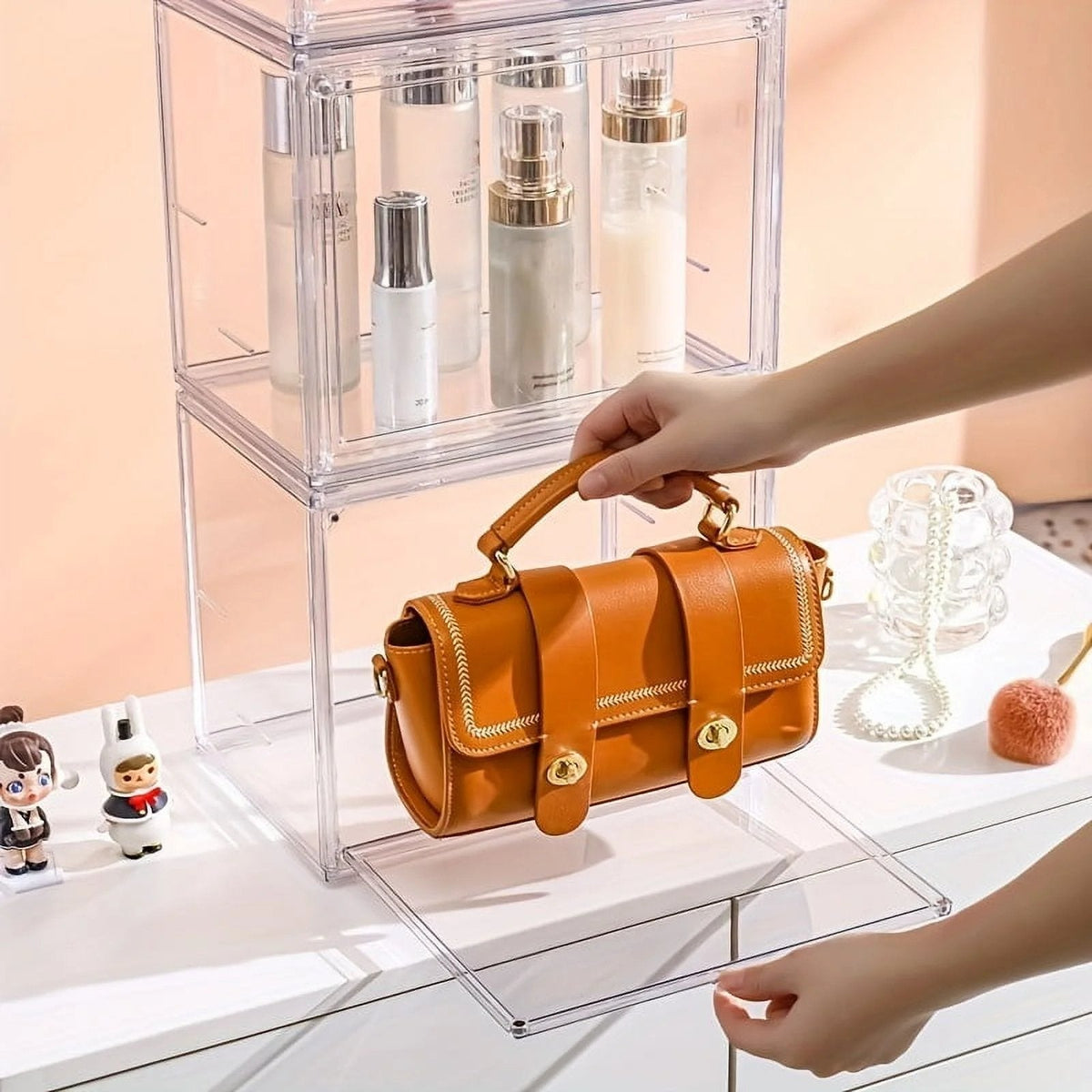 🏆Hot Sale⚡Handmade Figure Display Case - Dust-Proof & Clear View