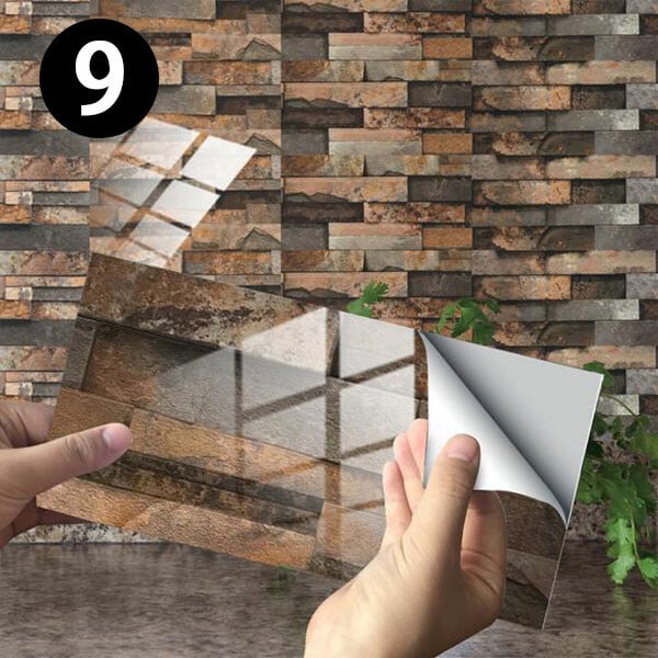 🔥 CREATIVE HOME BEAUTIFICATION 3D TILE STICKERS