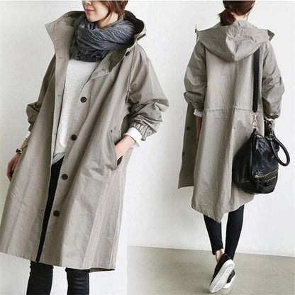🔥Oversized Hooded Windbreaker