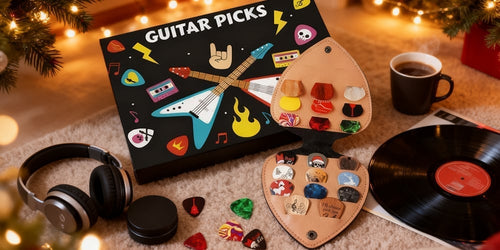 Christmas Guitar Pick Countdown Blind Box