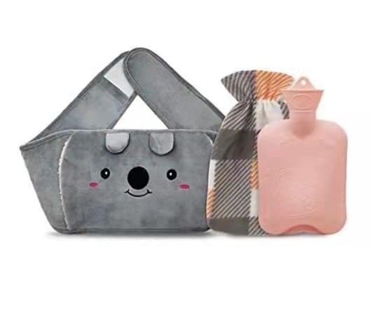 Plush Refillable Hot Water Bottle Belt