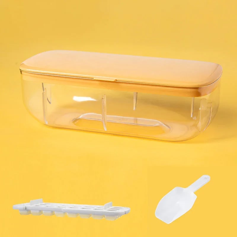 Press Type Ice Cube Maker