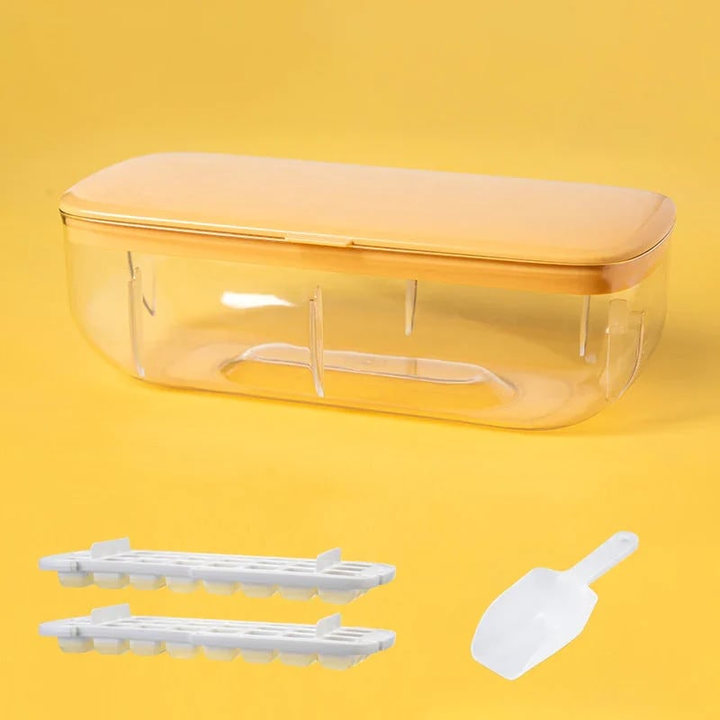 Press Type Ice Cube Maker
